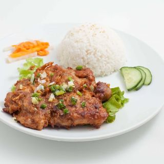 R31 Arroz vietnamita de Pollo y Limoncillo  