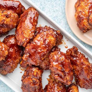 ***Popular >> BBQ Chicken Wings - 6pcs