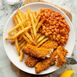 Fish fingers and chips