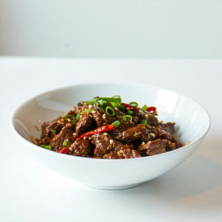 Carne de vită a la Hang-zhou (iute)