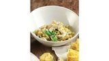 Fettuccine Alfredo с курицы с грибами