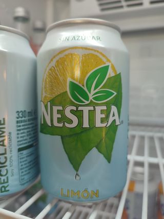Nestea Té Negro Limón Sin Azúcar lata 330ml.