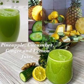 CELERY,APPLE AND CUCUMBER DETOX.