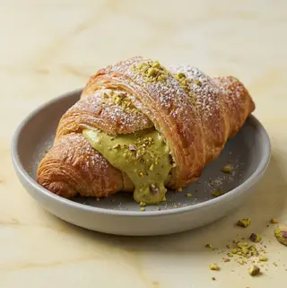Cornetto al pistacchio