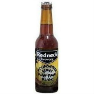 PAW PAW RUGG MANGO IPA Moonshiner Series Redneck Brewery Botella