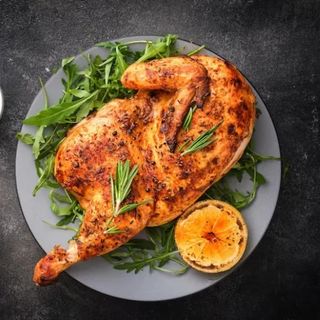 Poulet Braisé Attiéké