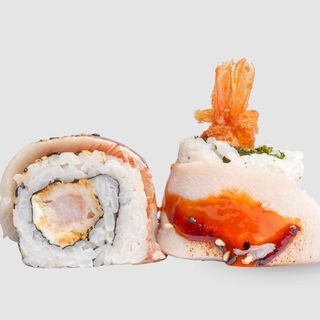 Uramaki Ebi in White