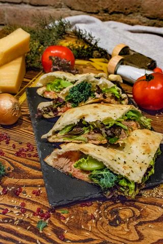 Focacchini with tuna