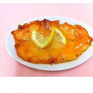 72. Pollo fritto al limone