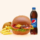 კლასიკური ბურგერის მენიუ