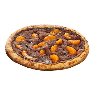 Pizzert cu mandarine si ciocolata