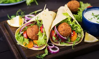 Panino falafel