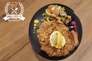 Șnitel uriaș de vită VIENEZ