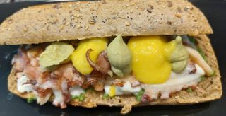 Panino con polpo