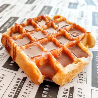 Gofre con Dulce de Leche