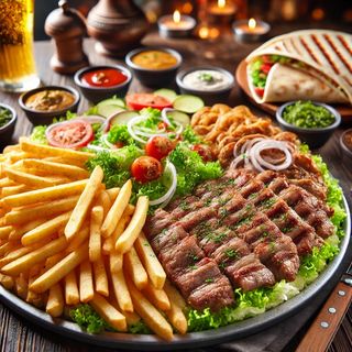 Mega Talerz Kebab