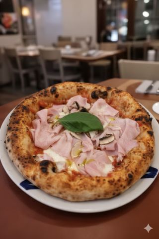 Prosciutto e funghi