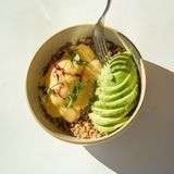 Buckwheat bowl with avocado