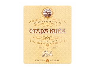 Ракия Стара Кукя Бела 0.7л