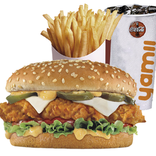 Burguer chicken jalapeño