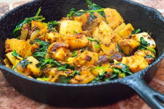 Saag aloo