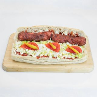 მექსიკური ჰოთ-დოგი პურით