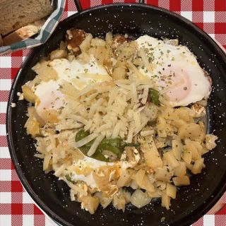 Ración De Los Huevos Estrellados