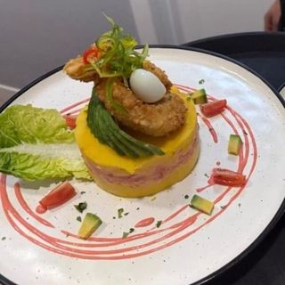 Causa de Langostinos