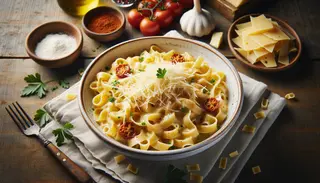 Paste Quattro formaggi al forno