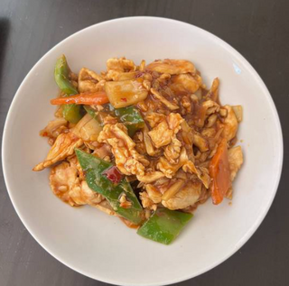 Pollo Con Salsa Chili Y Ajo