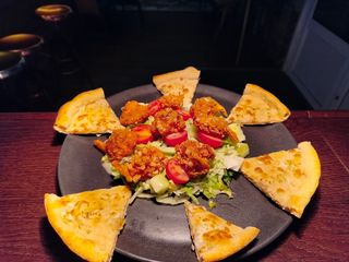 Krewetki panierowane chilli i mango 8 szt.