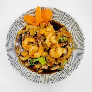 40A. Gamba Con Champiñones