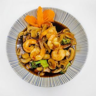 40A. Gamba Con Champiñones