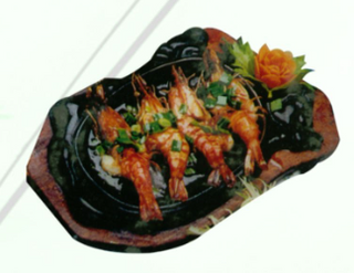 105. Langostinos Con Ajos A La Plancha