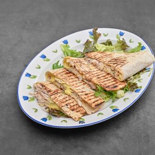 Quesadilla de ternera desechada