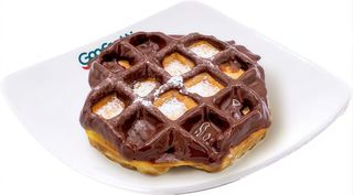 Gofre con Sirope De Toffe