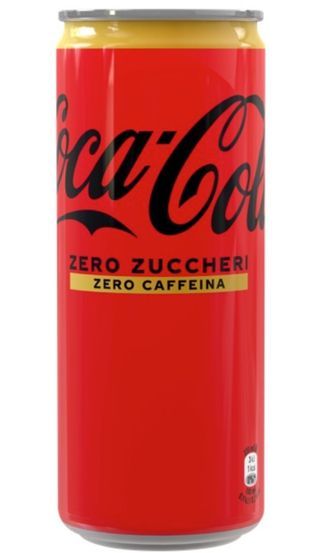 ● Coca cola Zero senza Caffeina 0,33 Cl 