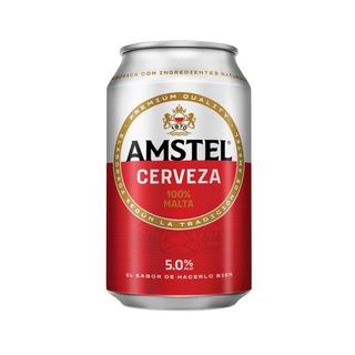 Amstel 100% Malta 330 Ml.