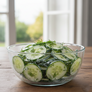 Salata de castraveti cu marar