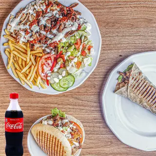 Kebab Na Cienkim + Napój 500ml