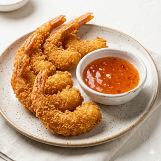 Langostinos Rebozados (6 Uds) + Sweet Chili