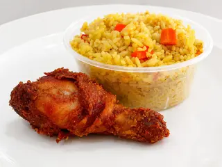 Small VM- Fried rice & Pepper Chicken
