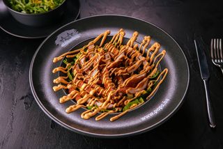 Tex Mex crispy chicken salata