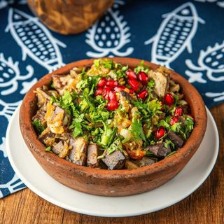 ხბოს ჯიგარი კეცზე