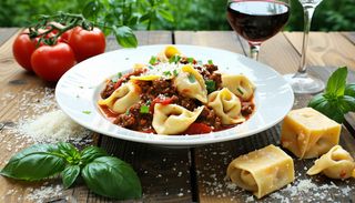 Tortellini con carne