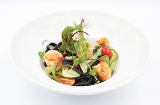 Tagliatelle Nero Gamberi