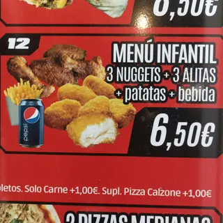 Menú 12