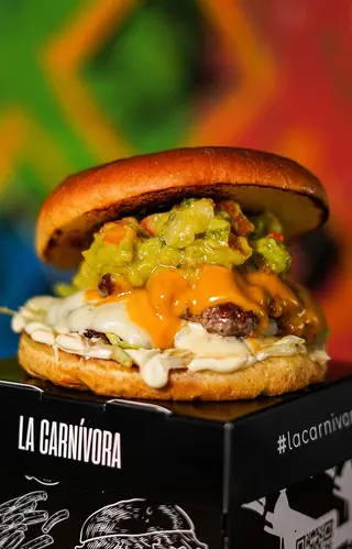 Menú La Mejicana Burger