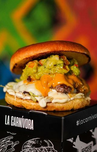 Menú La Mejicana Burger