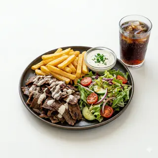 Menú Plato Combinado De Carne De Ternera